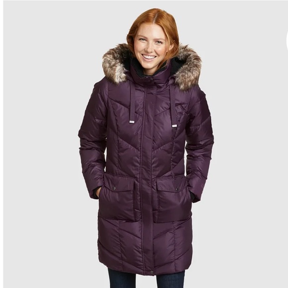 Eddie Bauer Ladies Down Parka - Picture 1 of 11
